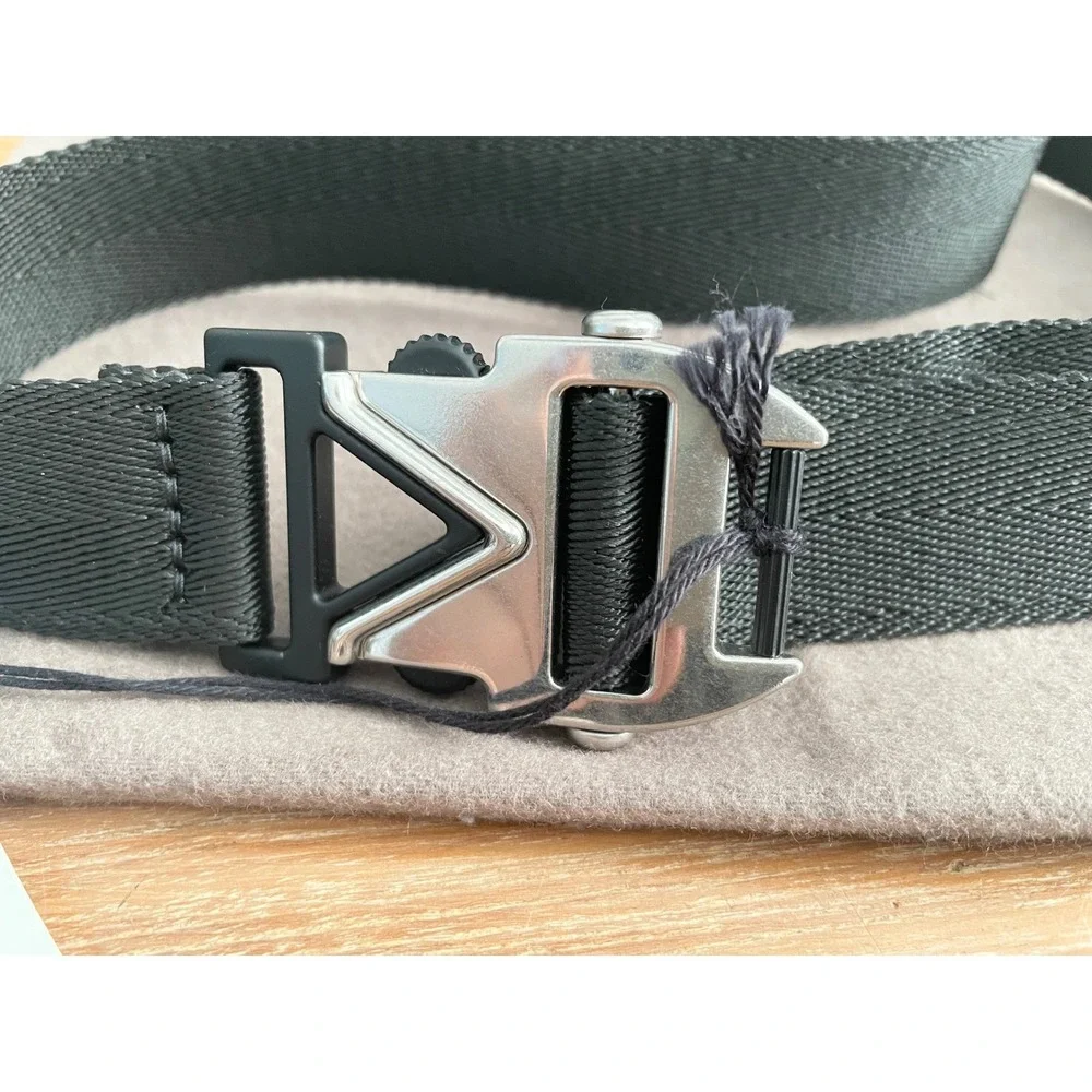 Bottega Veneta Women's/Unisex Nylon Black Belt 657166, Italy, 80 cm